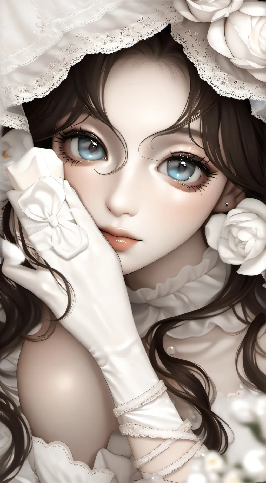 ai character: iris background