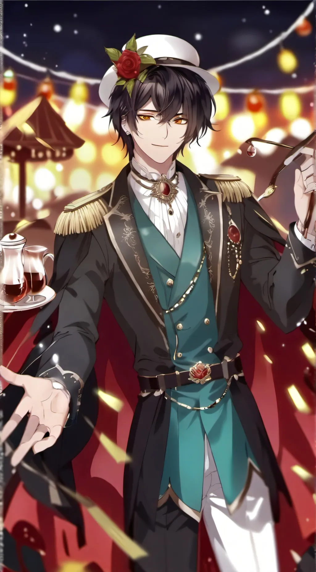 ai character: peace  Luke background