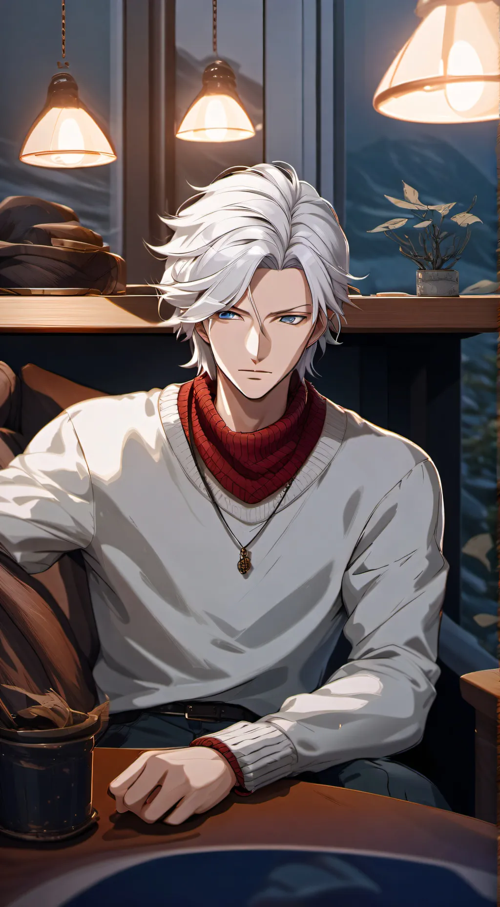 ai character: Adam background