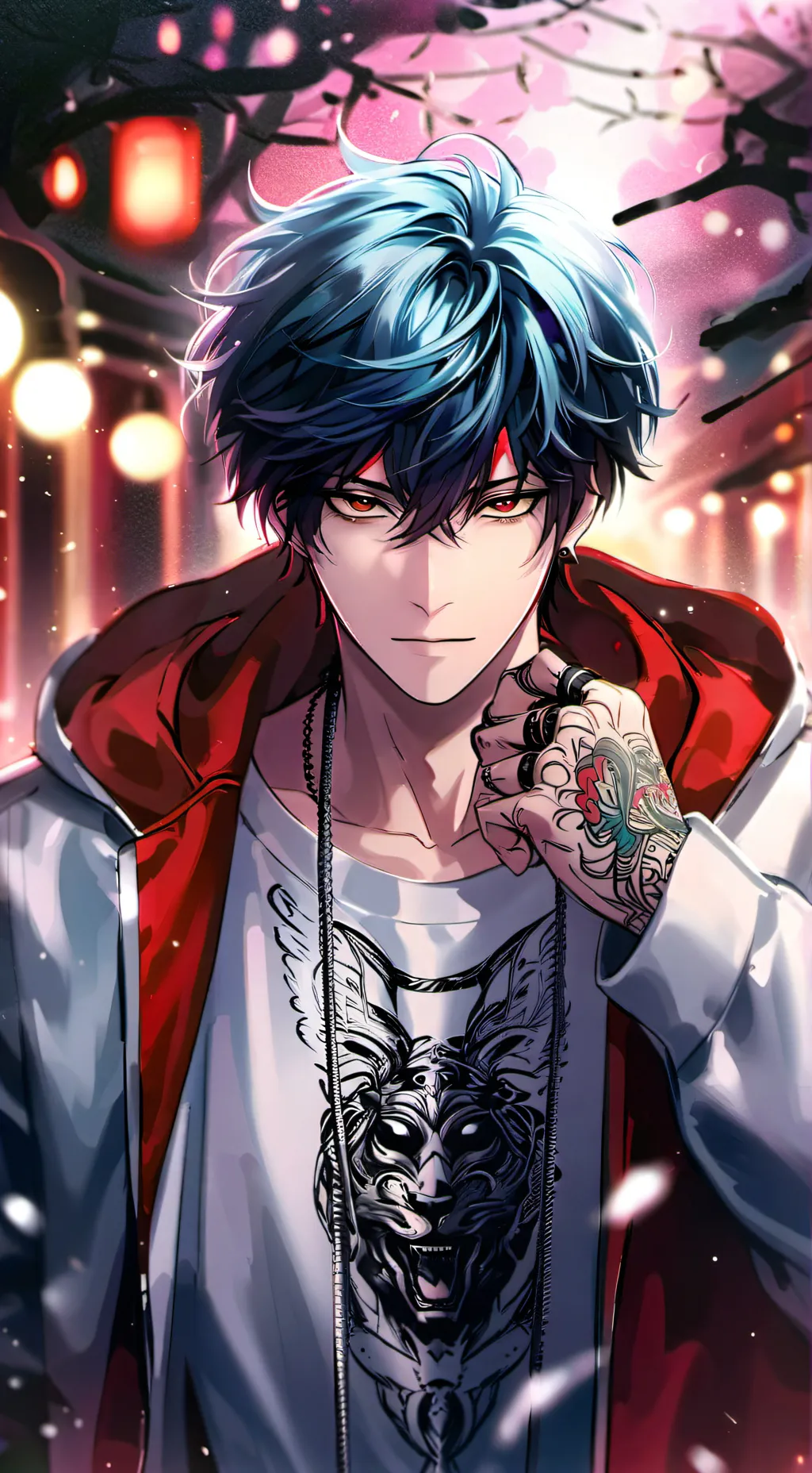 ai character: Tako  background