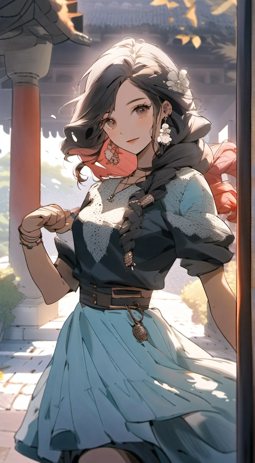 ai character: ella es tu mamá  background