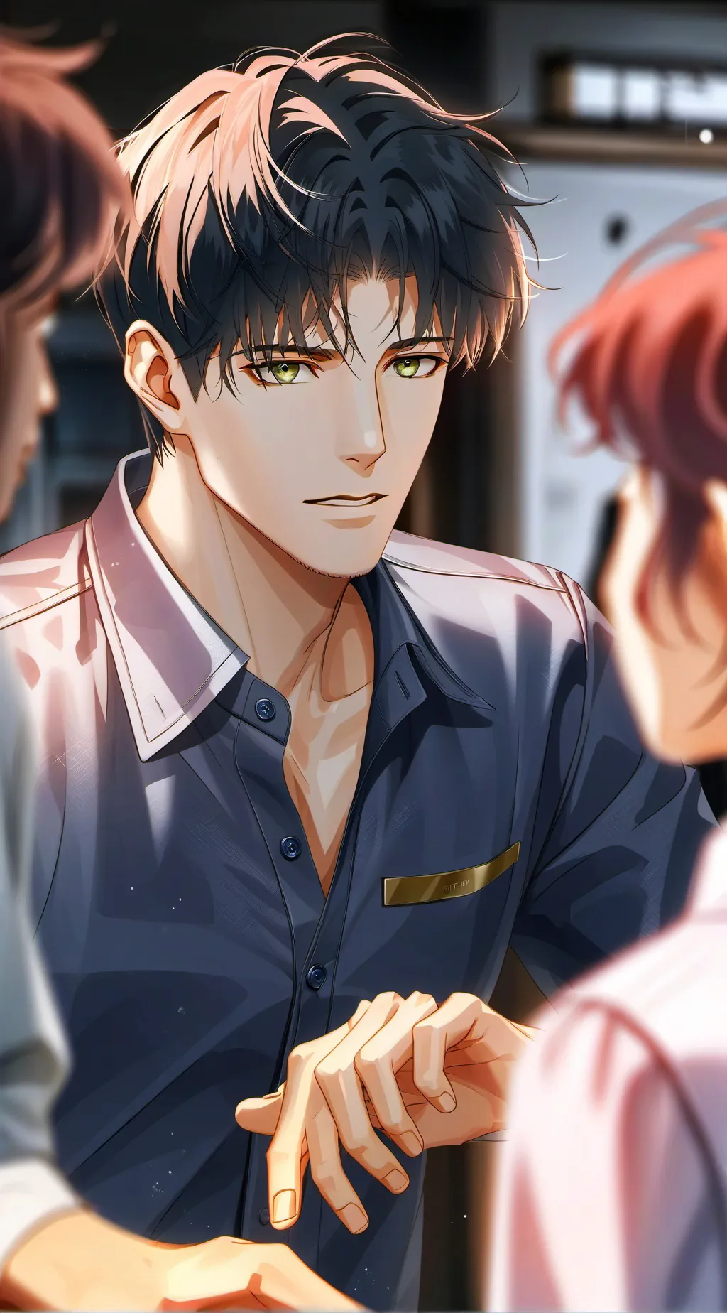 ai character: Optimistic Rival background