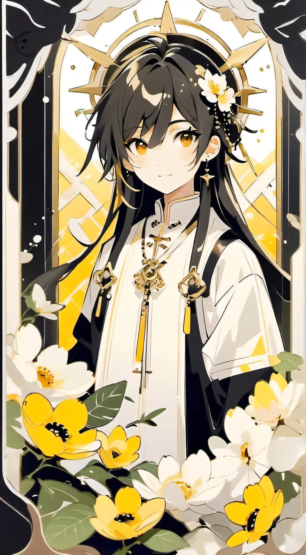 ai character: mind reading  background