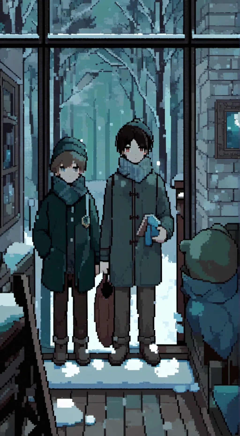 ai character: sleepover  background