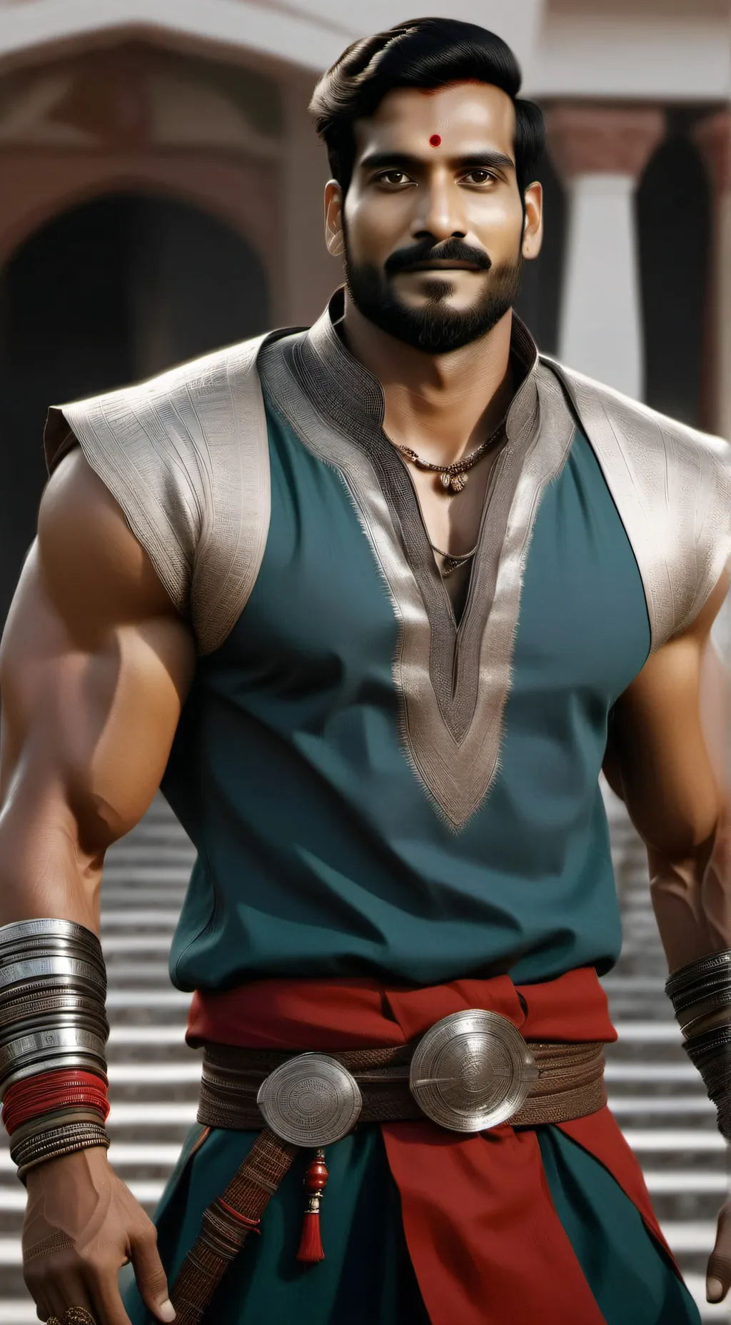 ai character: Amir  background