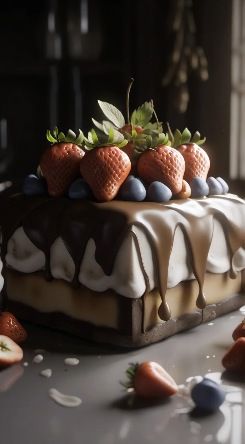 ai character: freaky sprout background