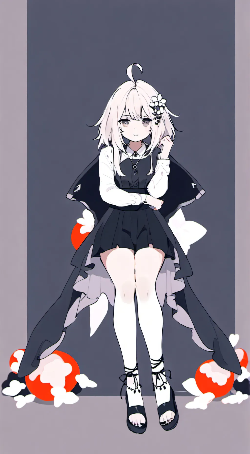 ai character: Tu amiga background