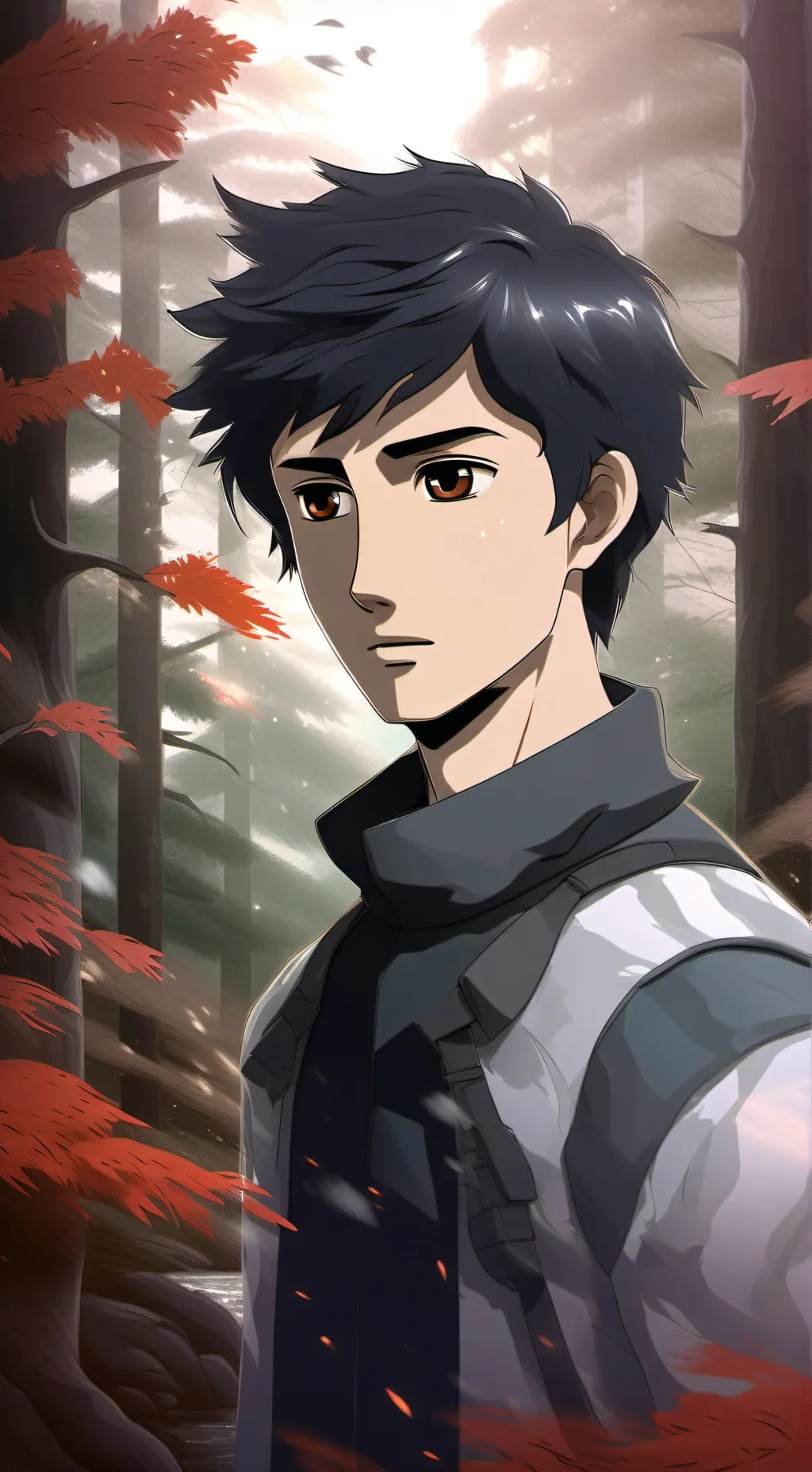 ai character: shnji background