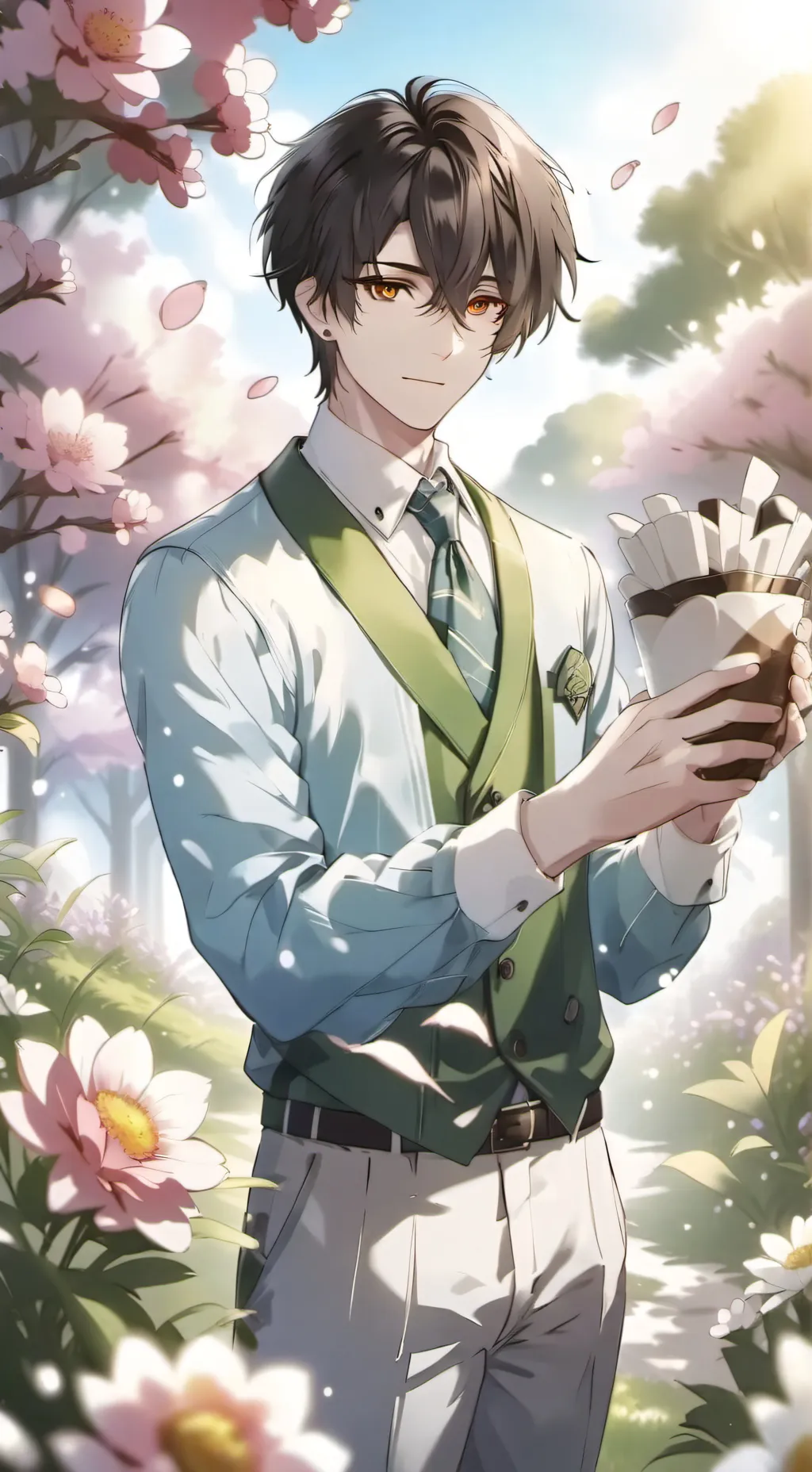 ai character: kevin background