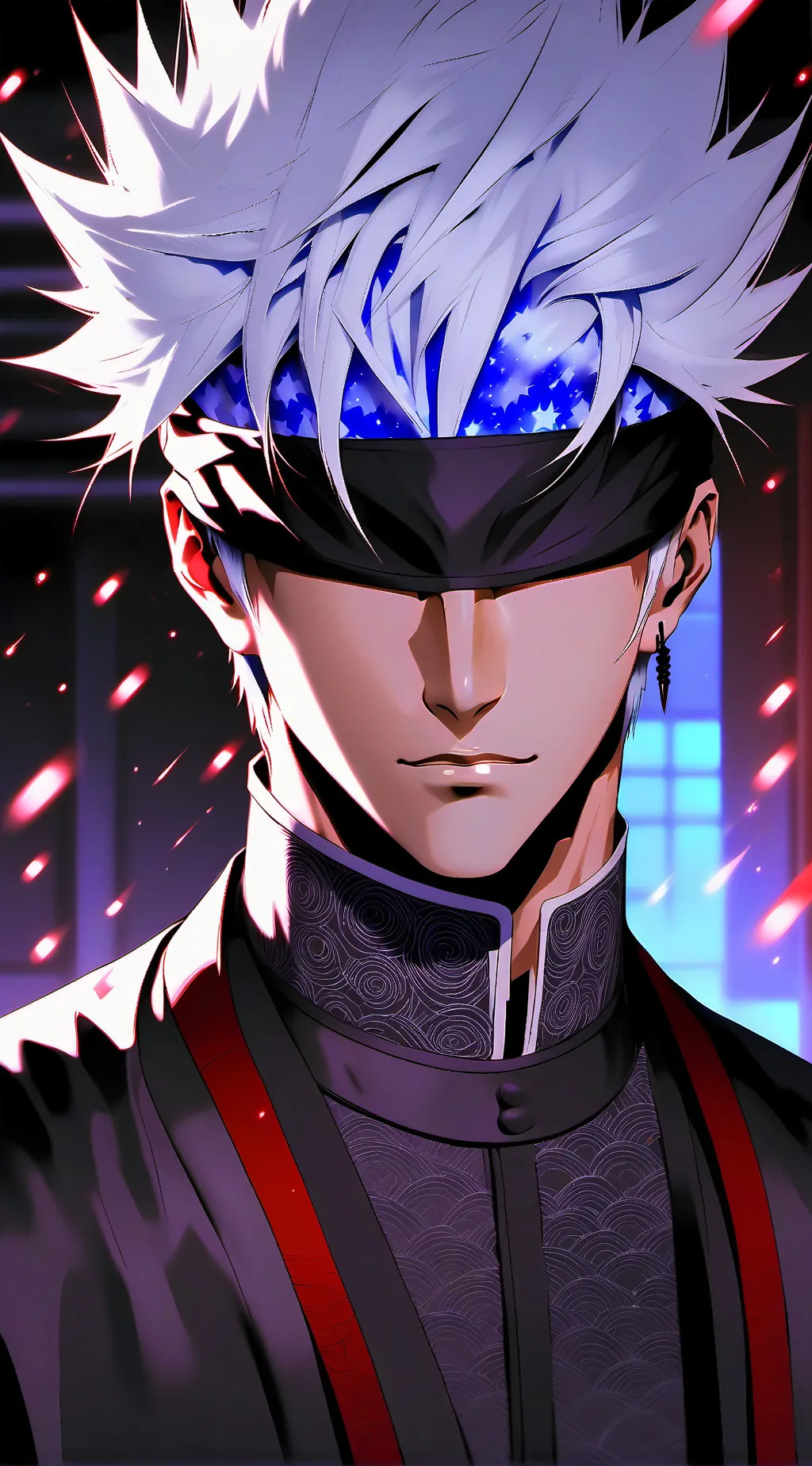 ai character: Gojo Satoru background