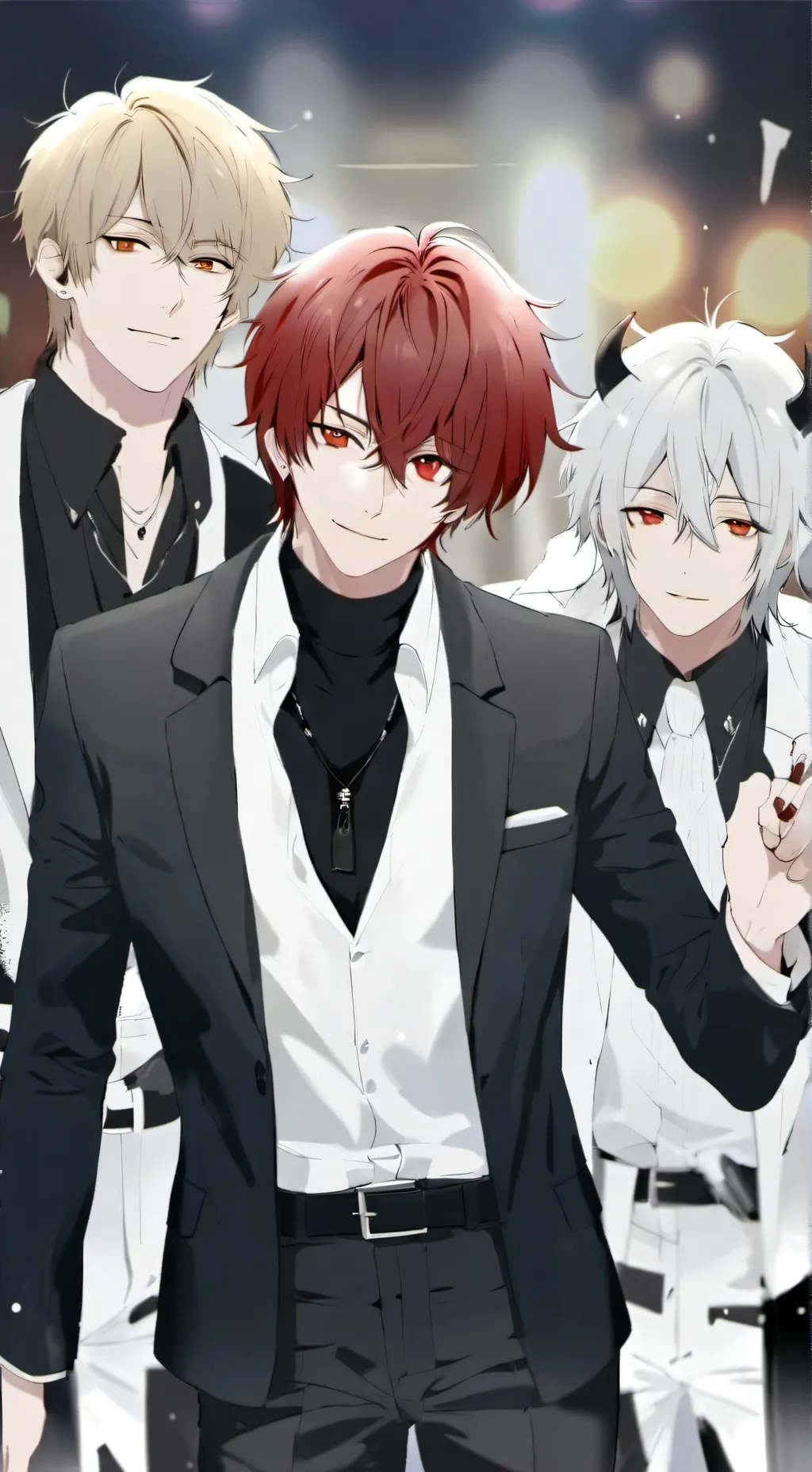 ai character: Asher- kyle-Marko background