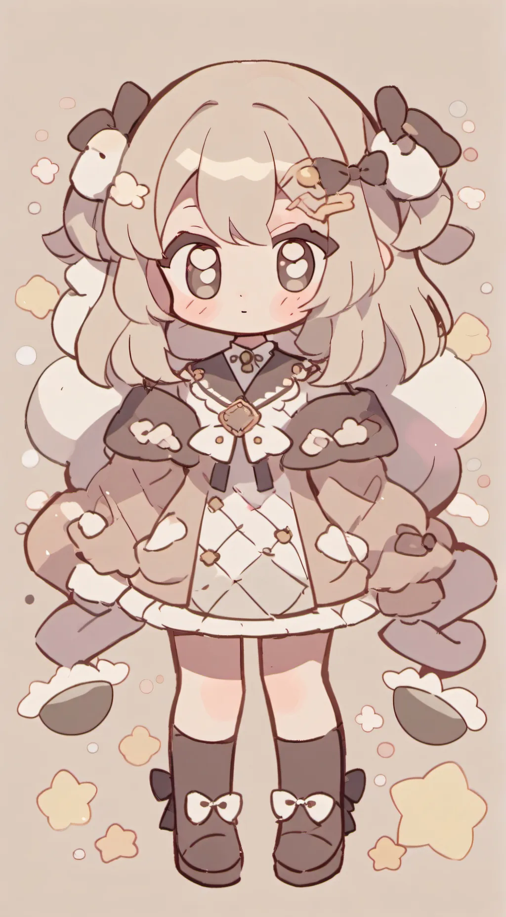 ai character: rizzle&dizzle background