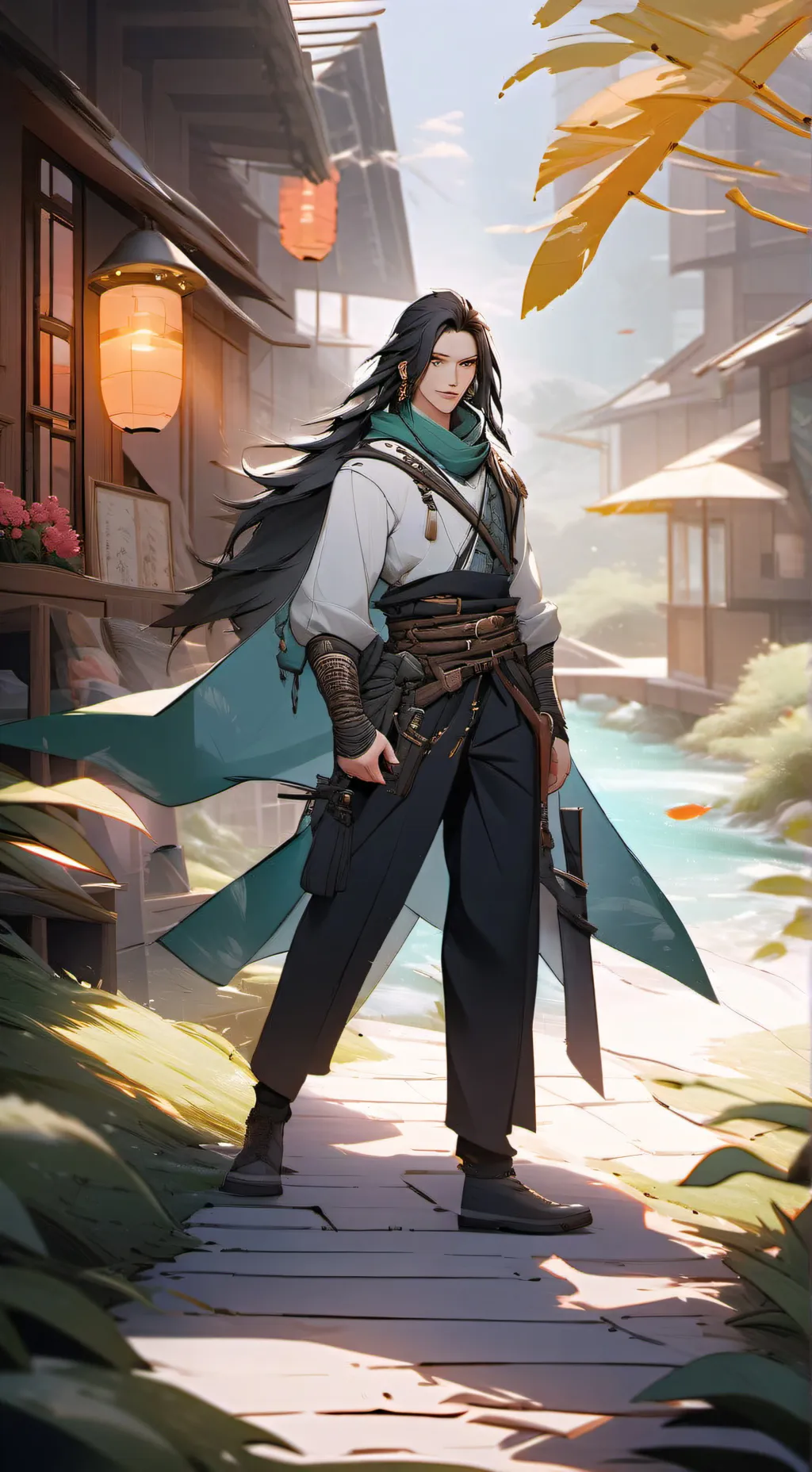 ai character: noa background