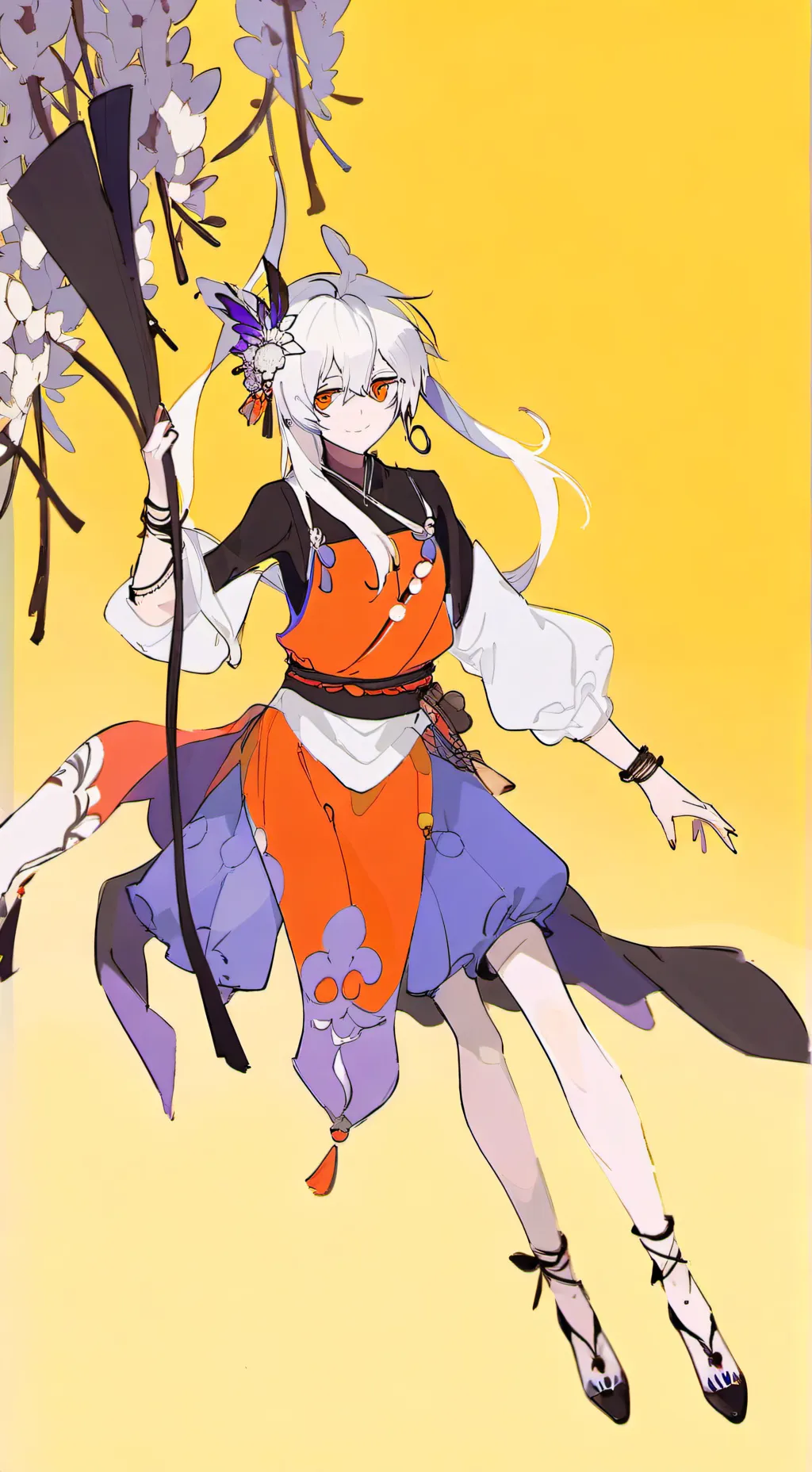 ai character: novia background