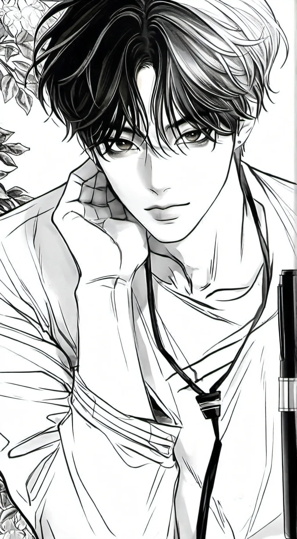 ai character: James "bl"💗 background