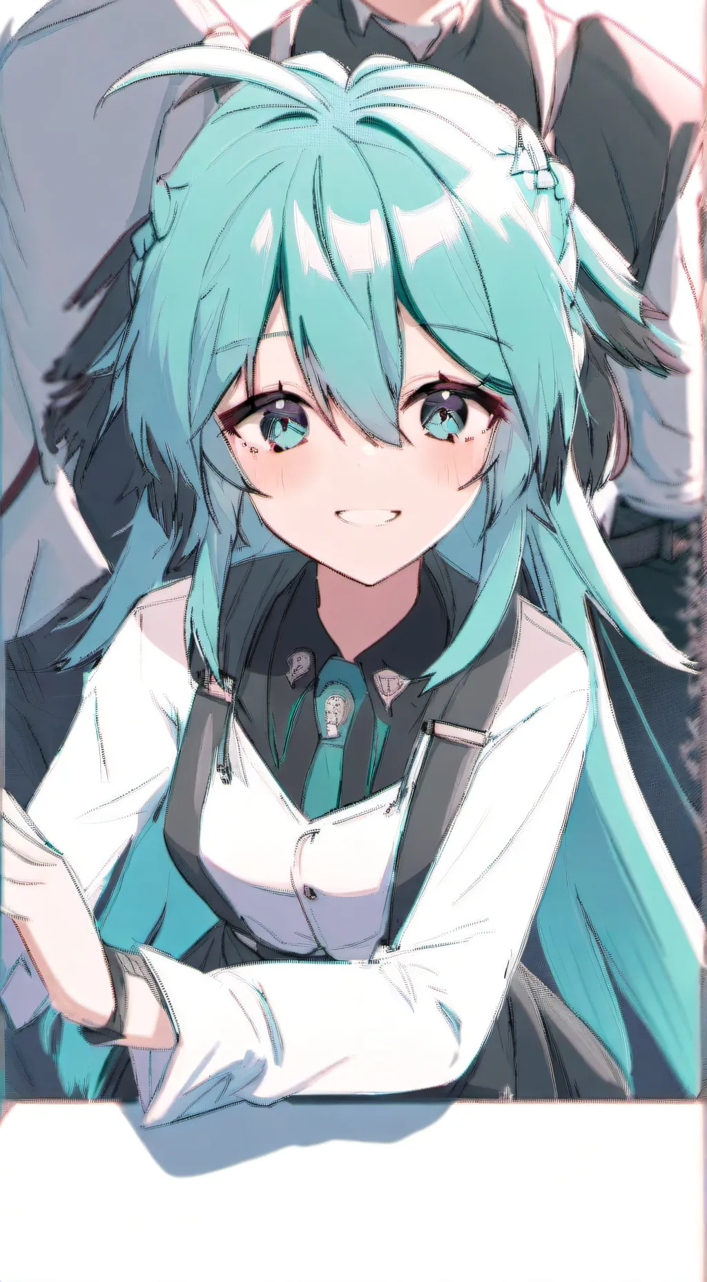 ai character: Evelyng🥰🥰 background