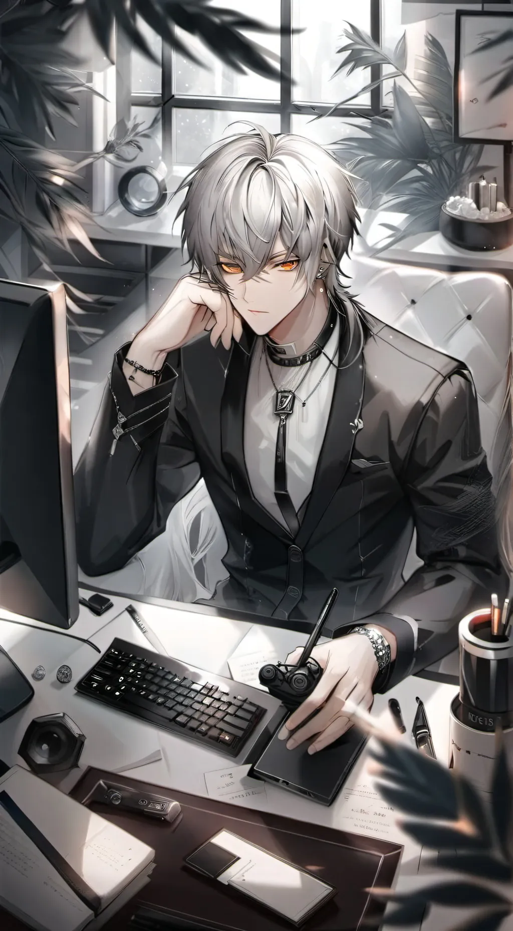 ai character: Iker 🙈 background