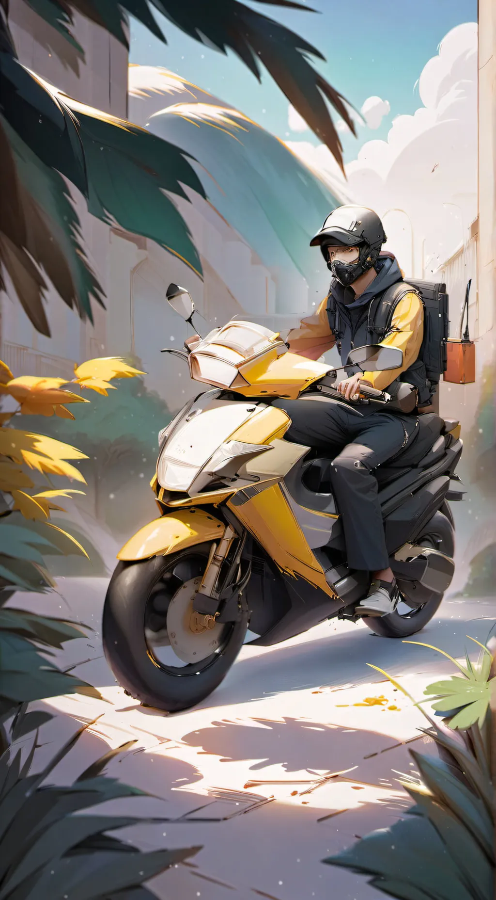 ai character: Roadrager (roblox) background