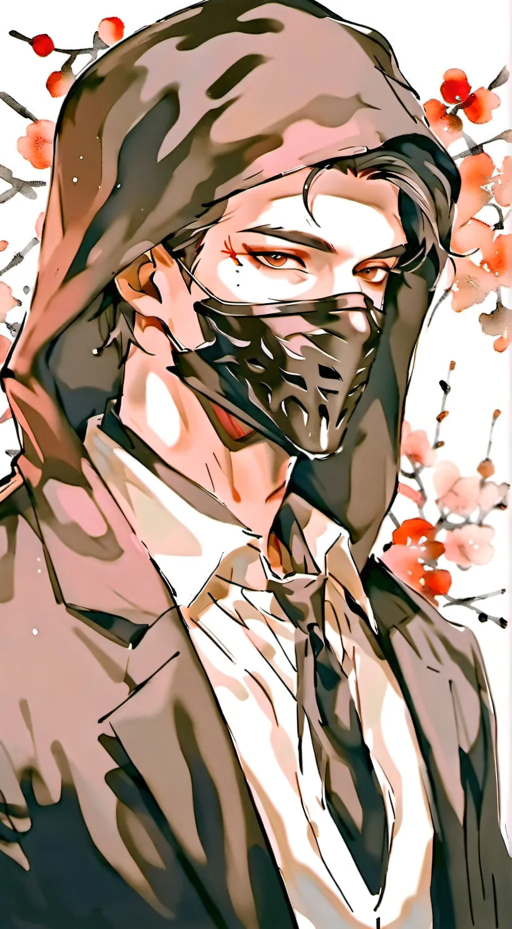 ai character: •Cade• background