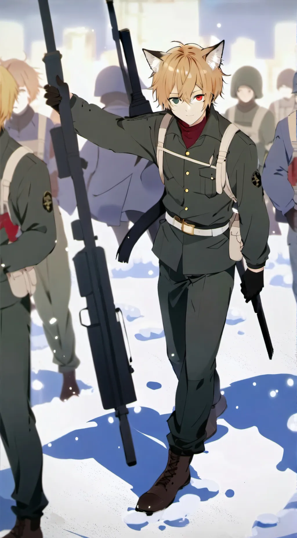 ai character: Caporale Anderson background