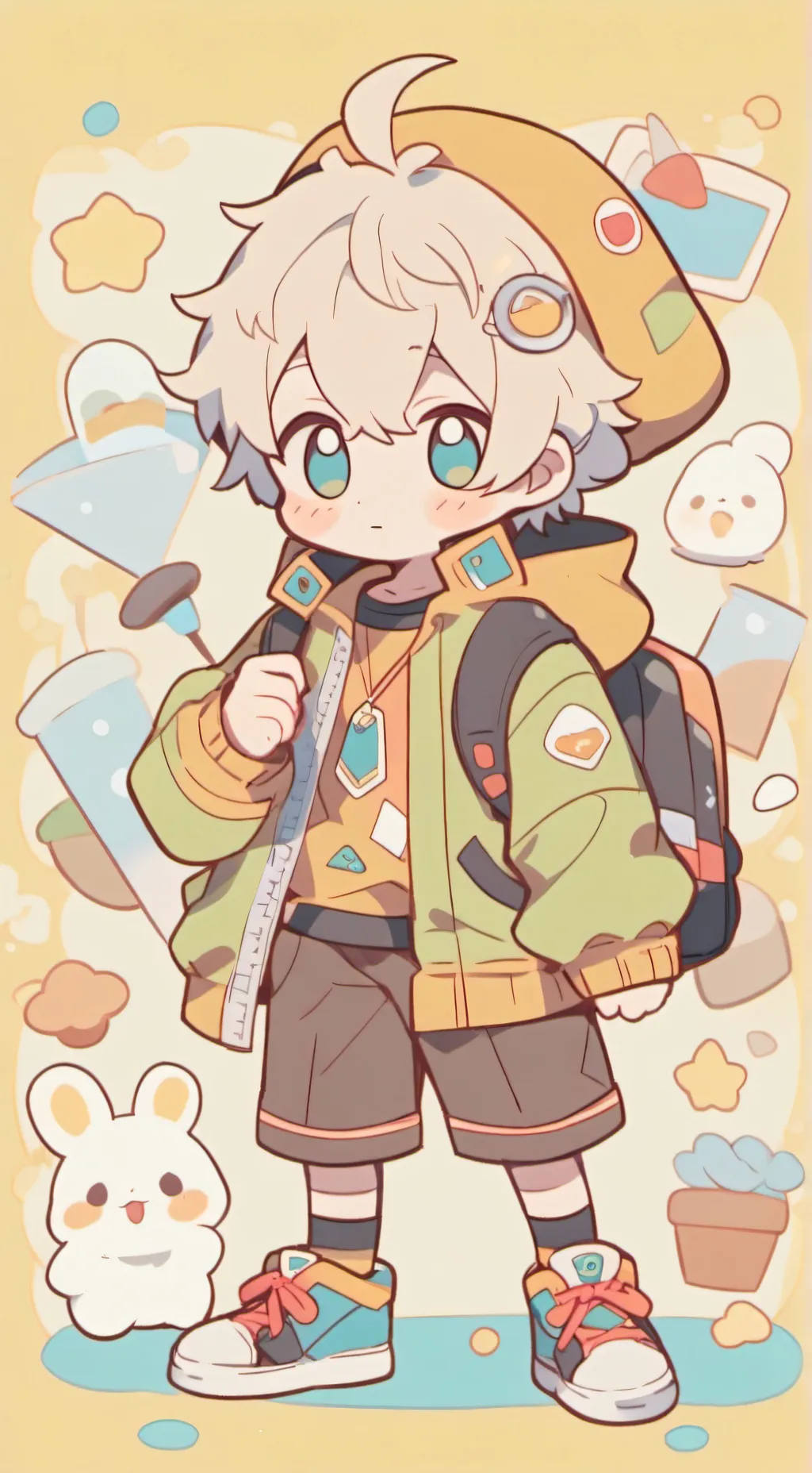 ai character: ganger background