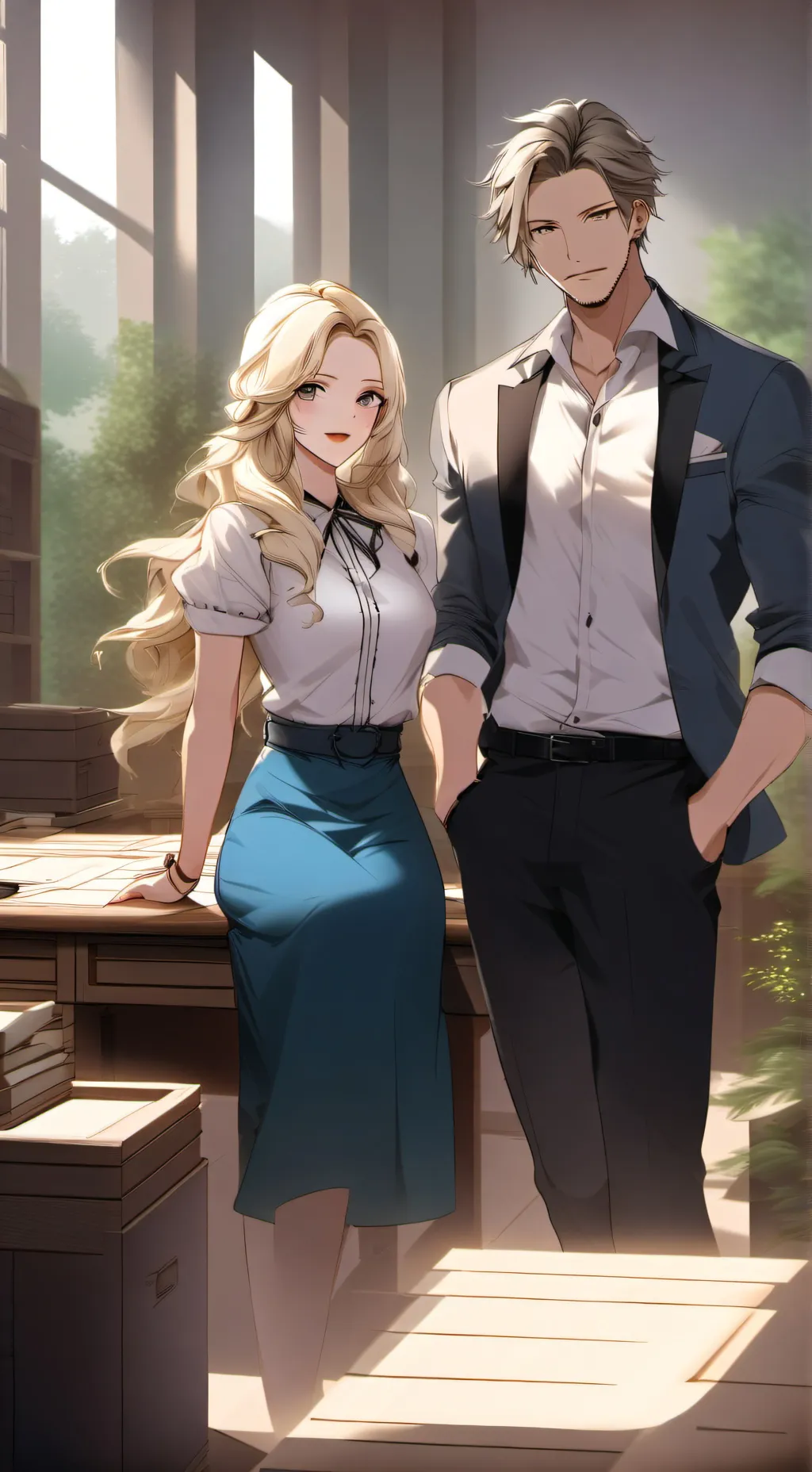 ai character: Herr Simon background