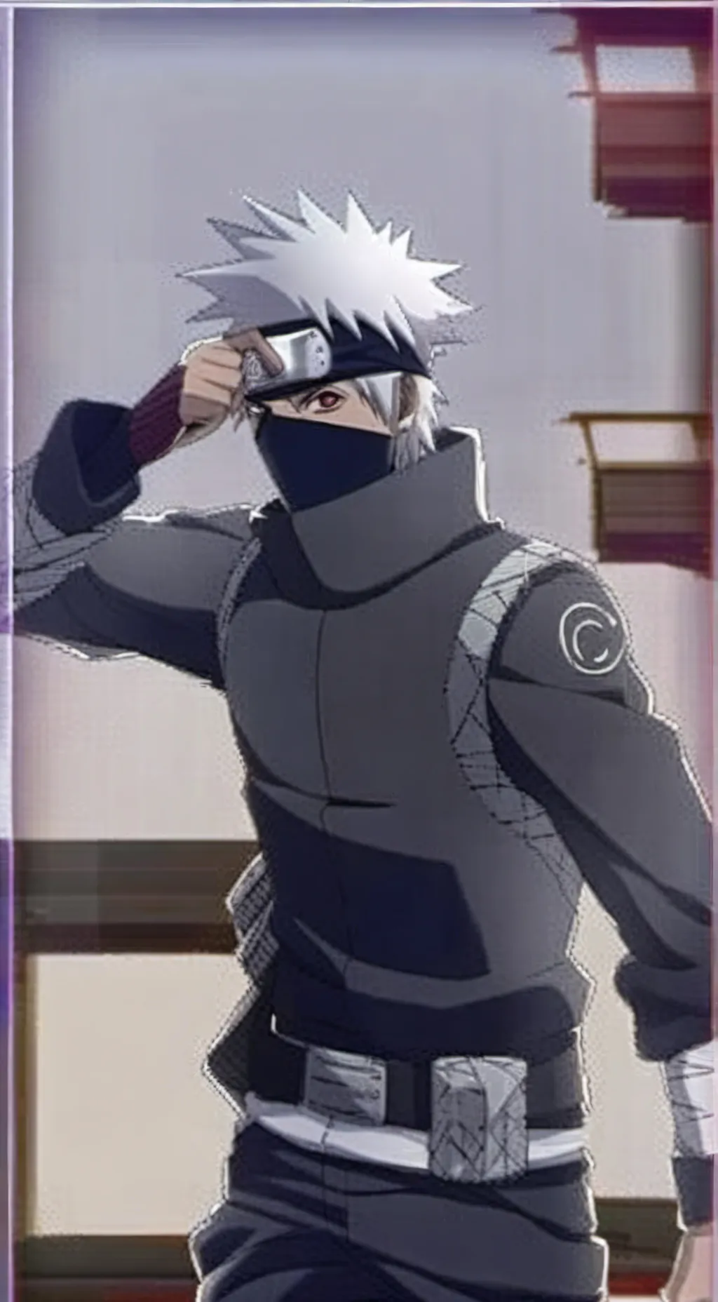 ai character: kakashi background