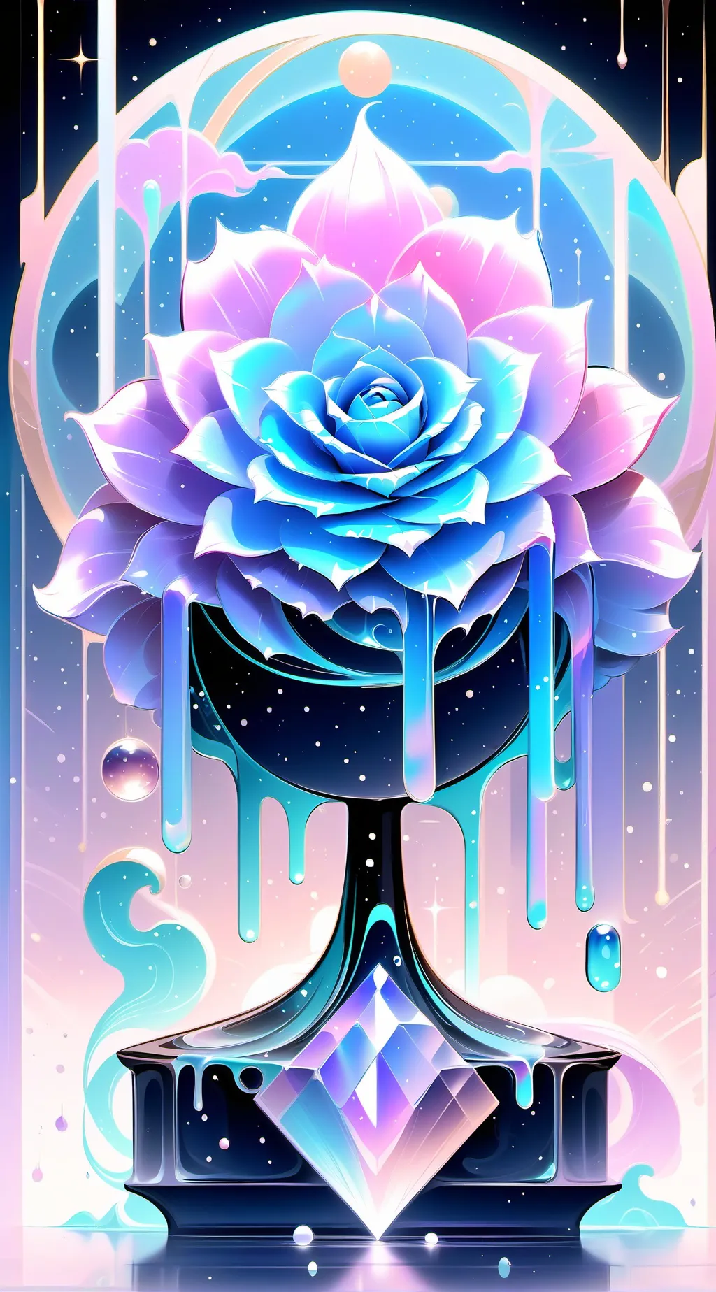 ai character: ★dandy x astro★ background