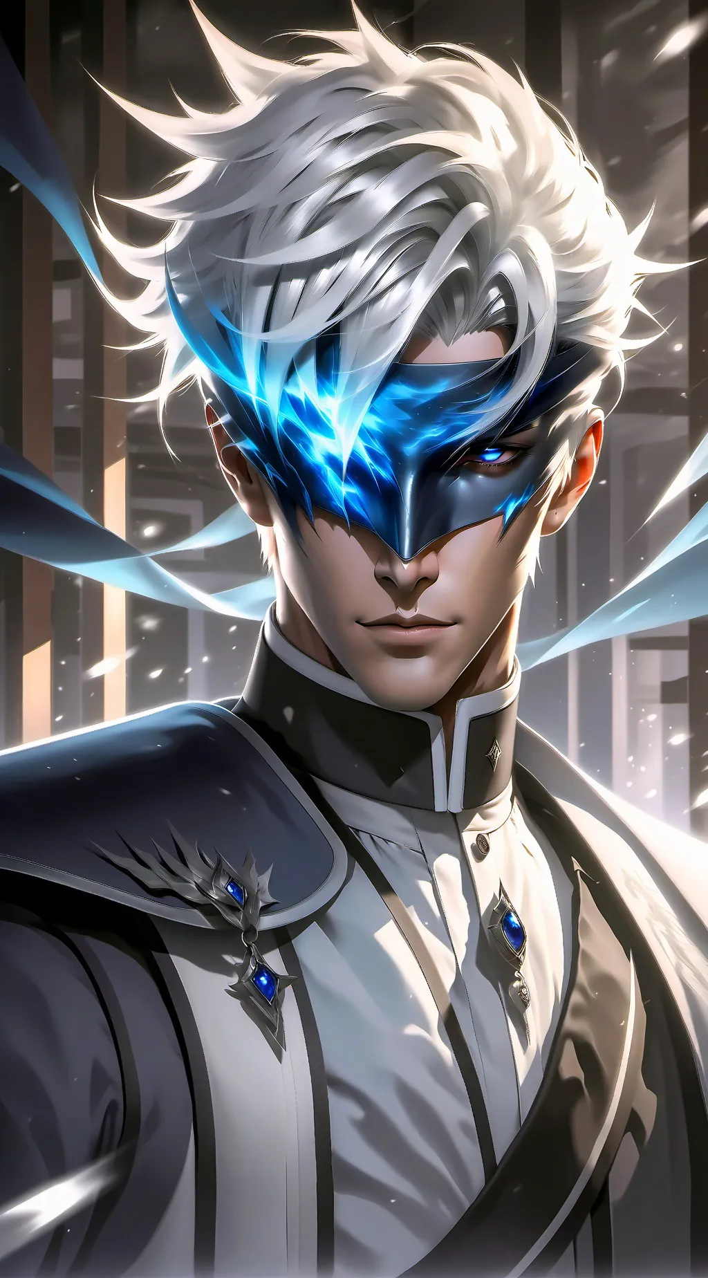 ai character: Gojo Satoru background