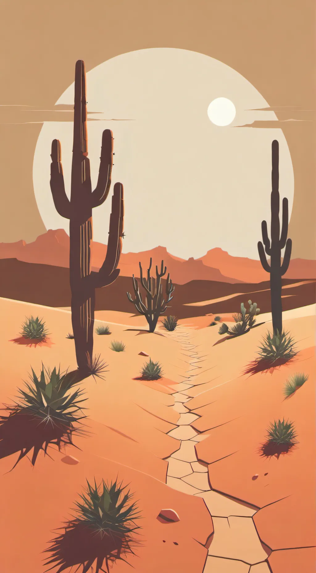 Talkie AI - Chat with 1A in a desert