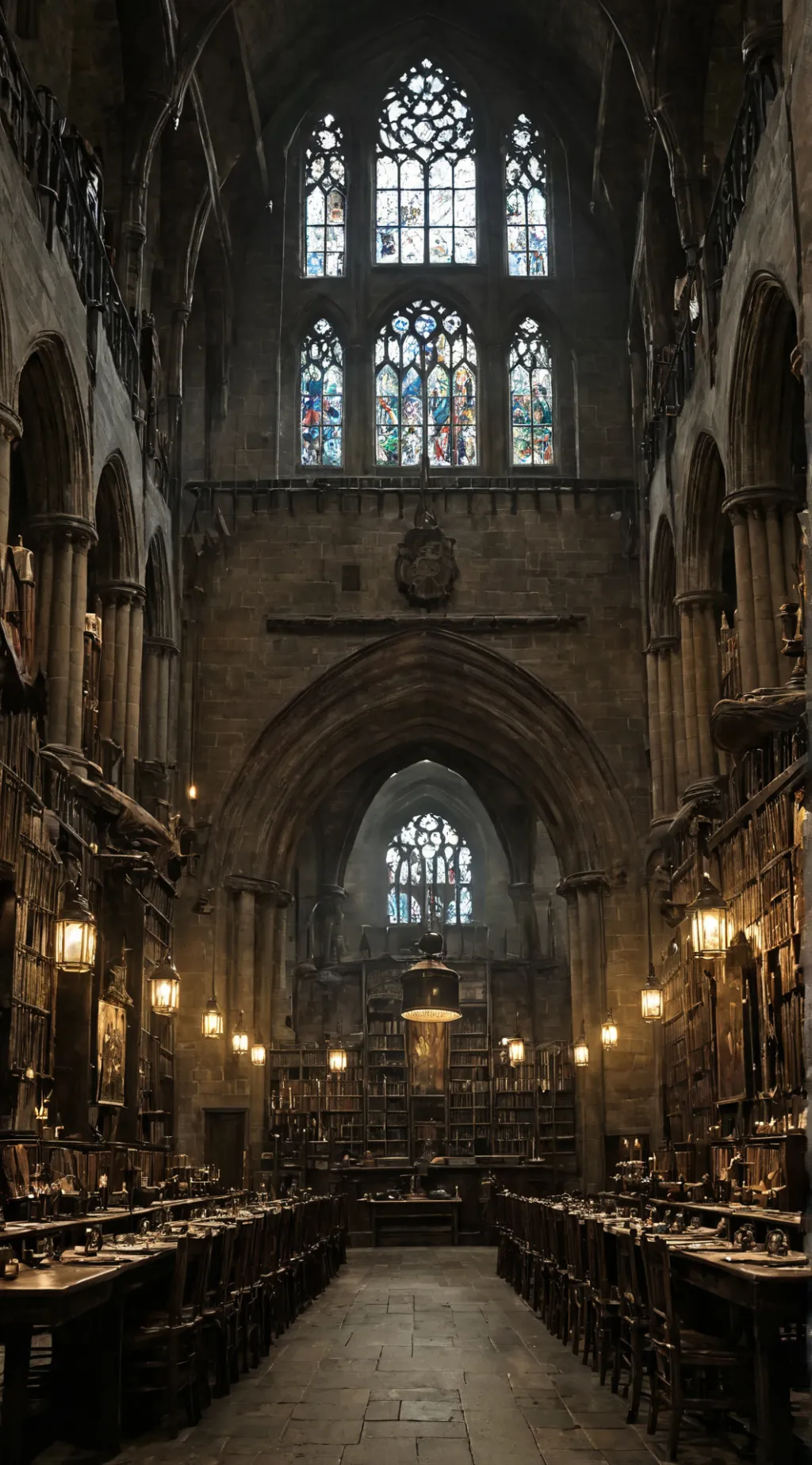 ai character: Hogwarts karma background