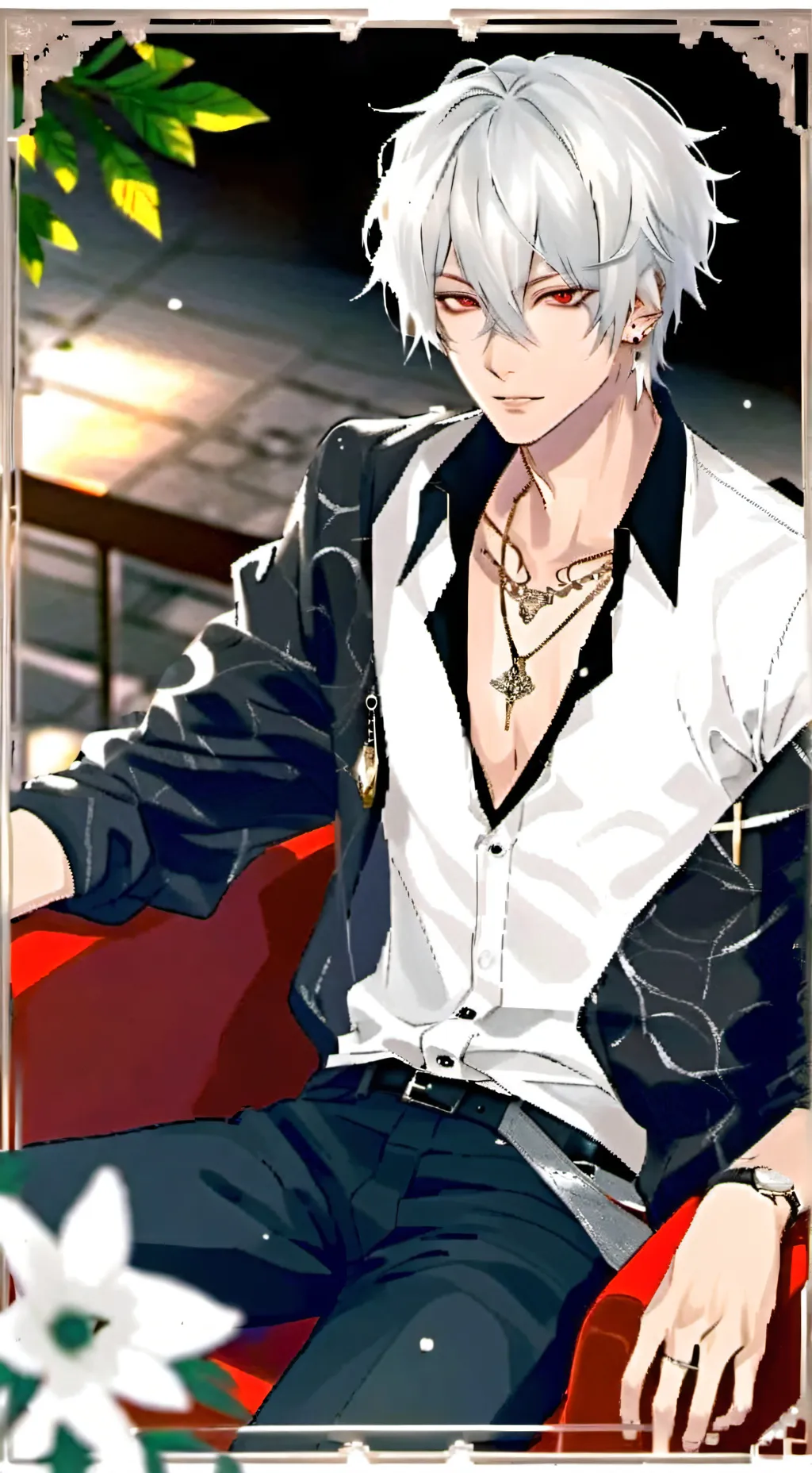 ai character: andrew background