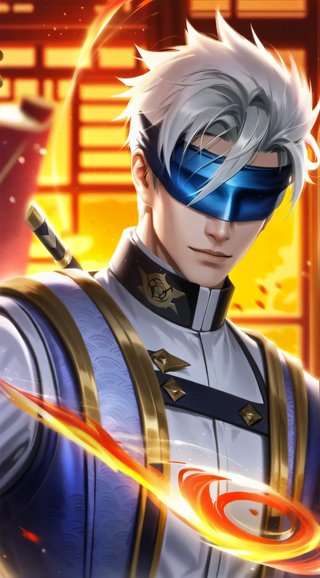 ai character: lily background