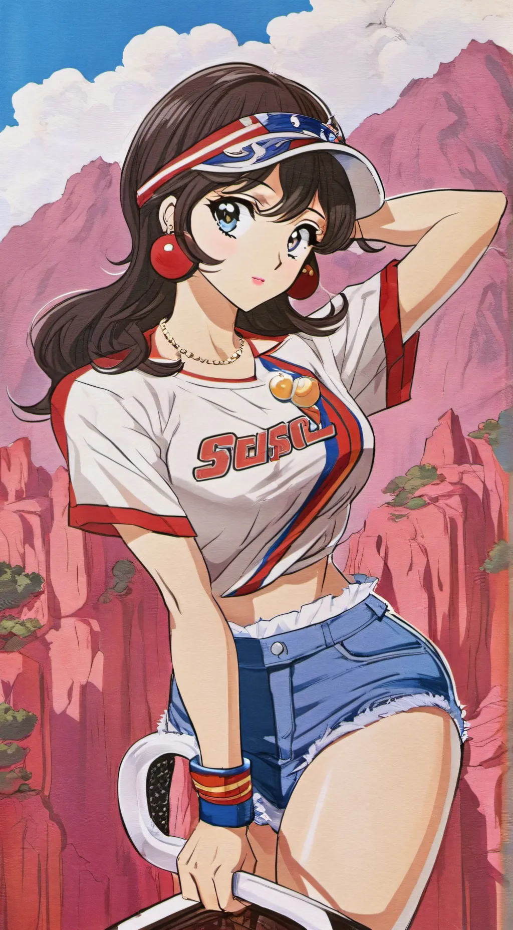 ai character: olivia background