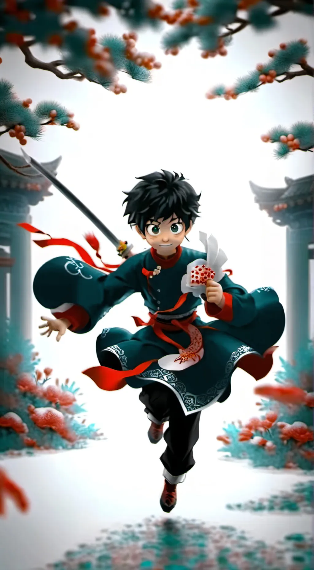 ai character: hija/o de all migt background