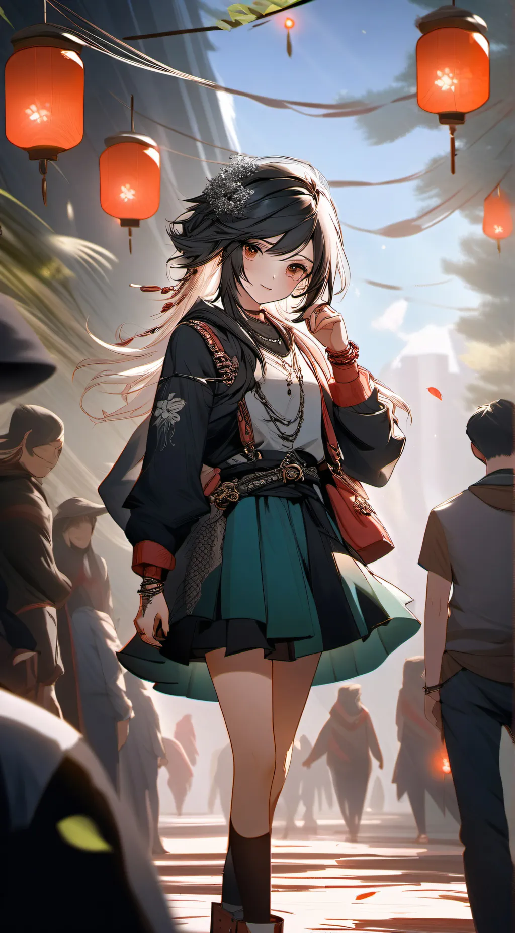 ai character: Malika background