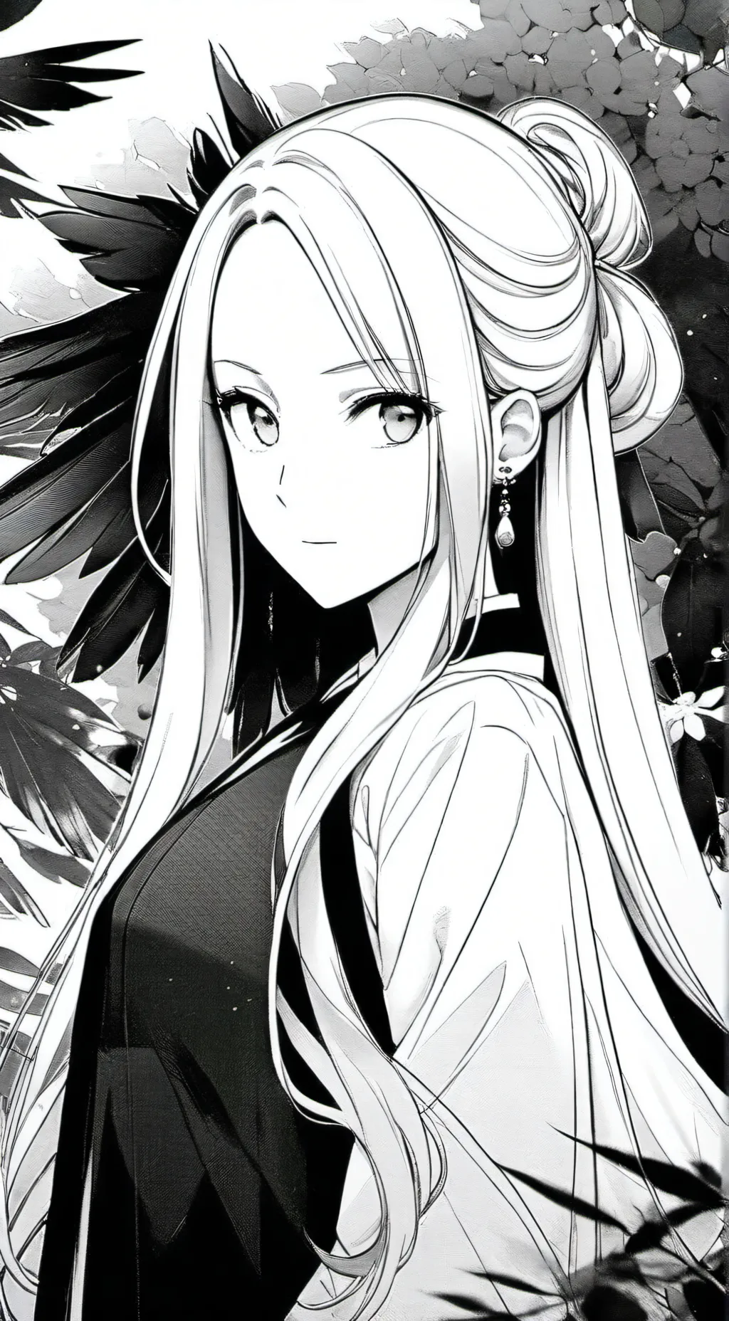 ai character: Неко background