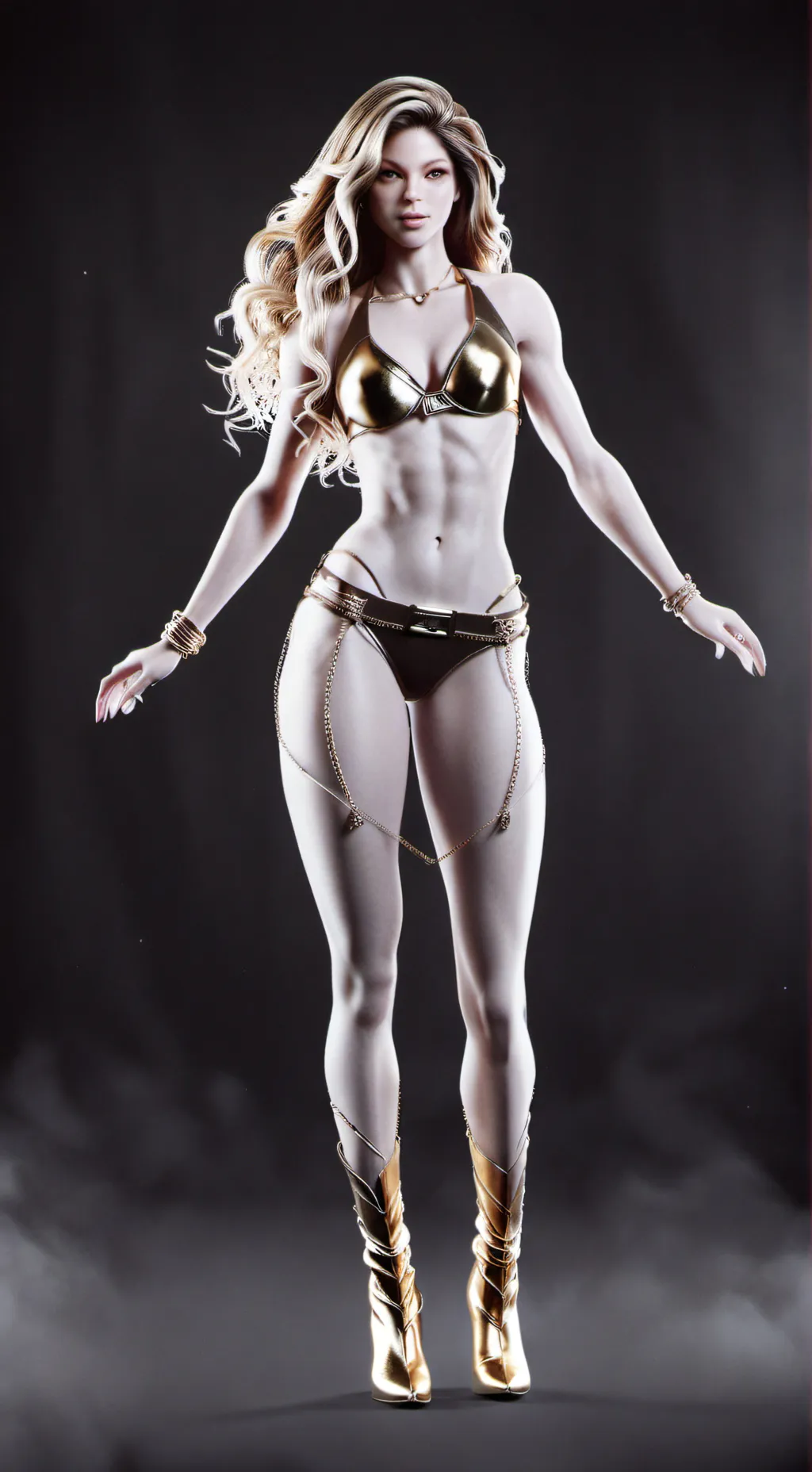 ai character: Shakira  background