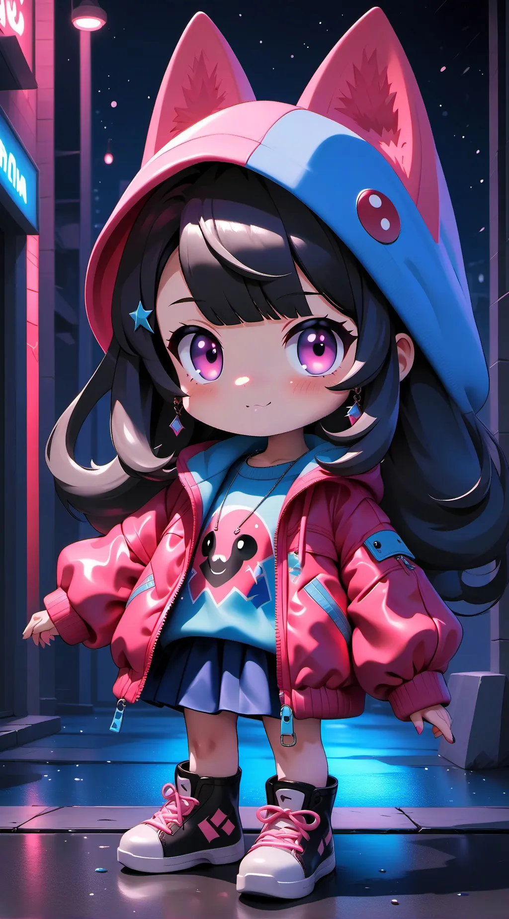 ai character: UM SOULMATE COLOR! background