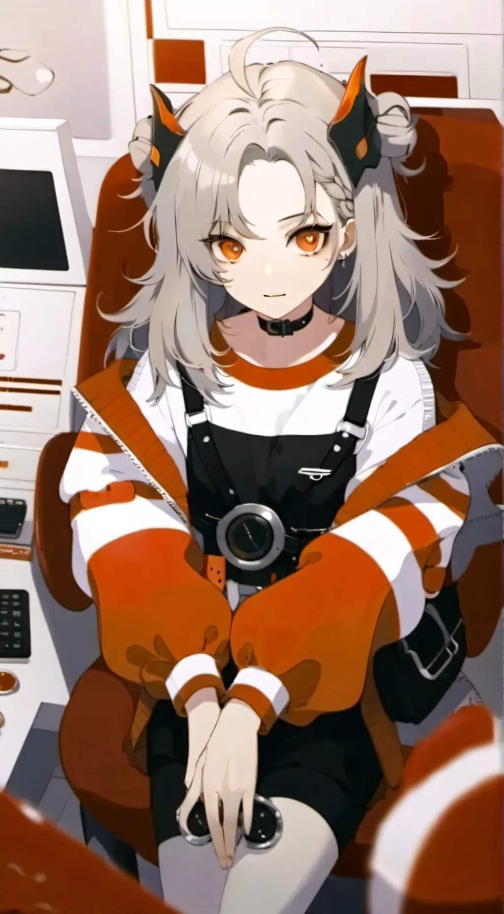 ai character: You demon y Sally  background