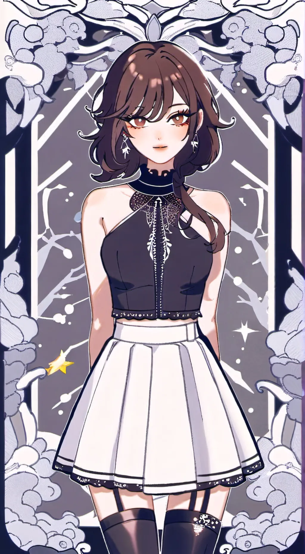 ai character: Vivia background