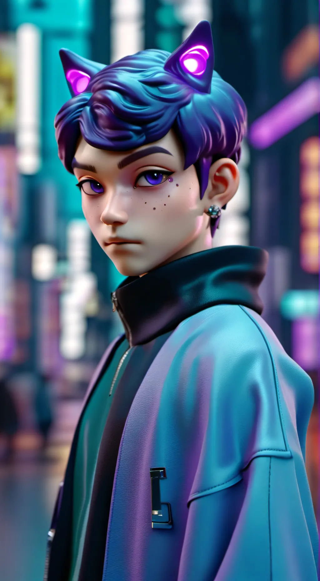 ai character: POPPY PLAYTIME background