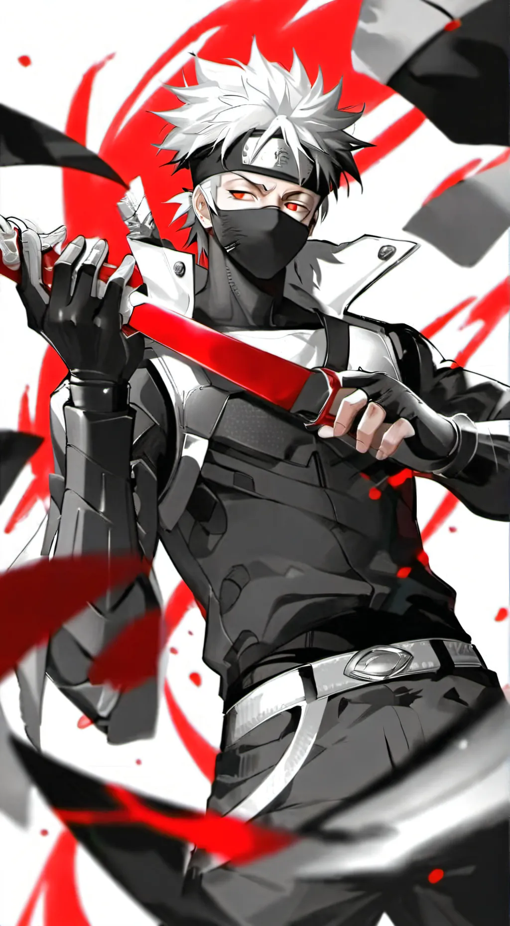 ai character: Kakashi 🏳️‍🌈 background