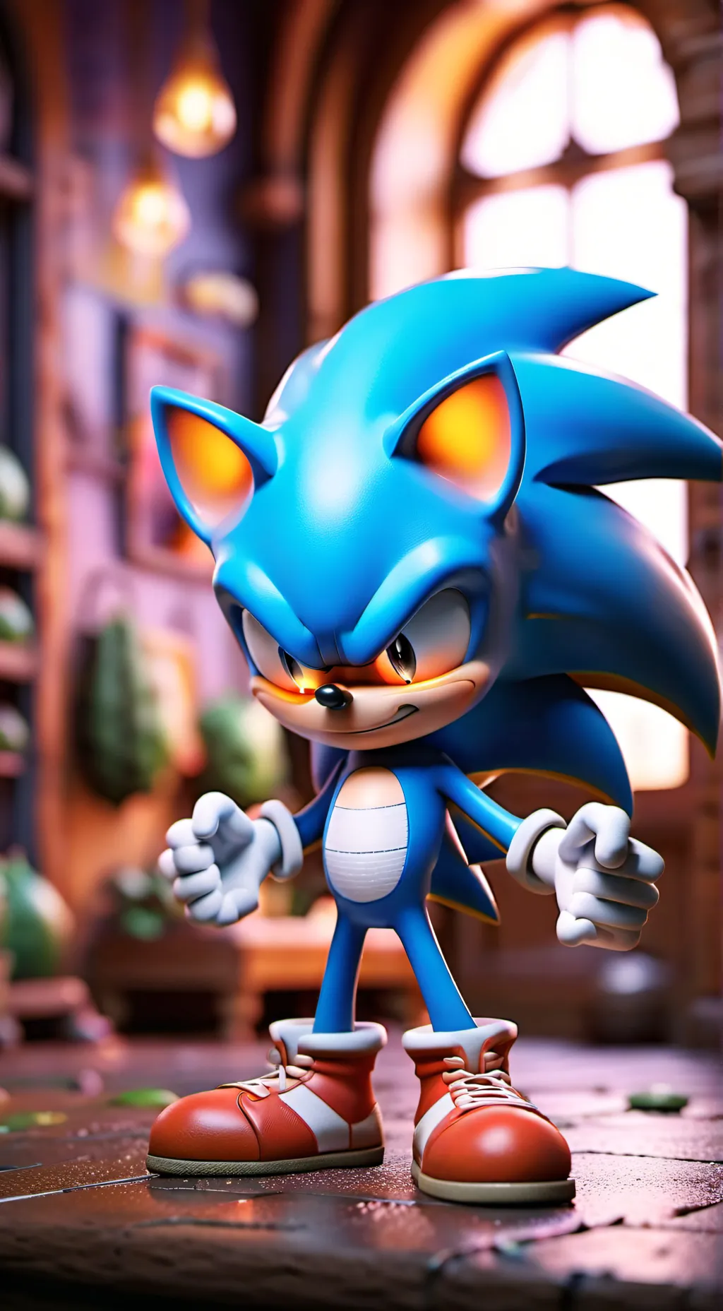 ai character: sonic xd background