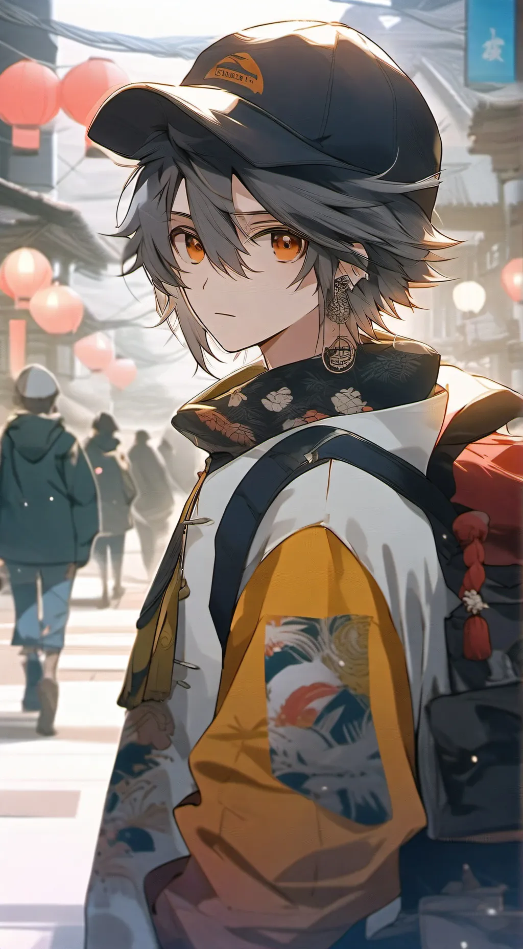 ai character: shushi background