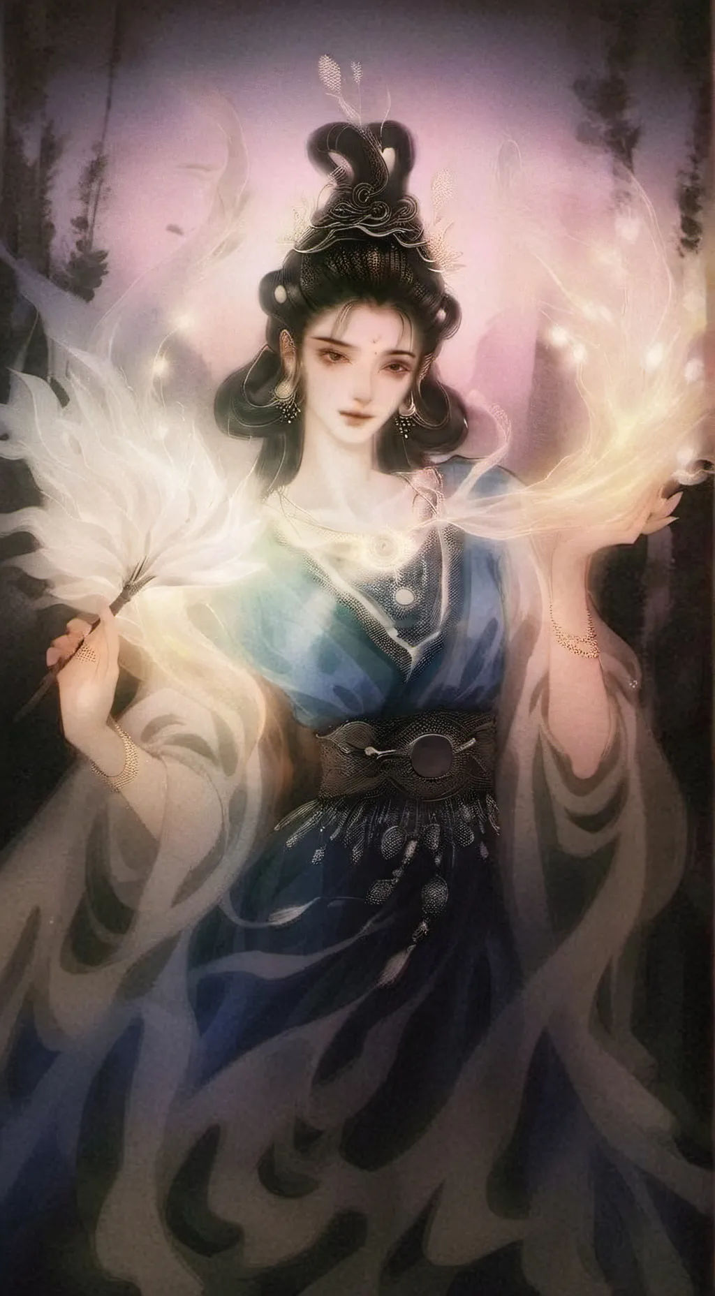 ai character: Mattheo riddle background