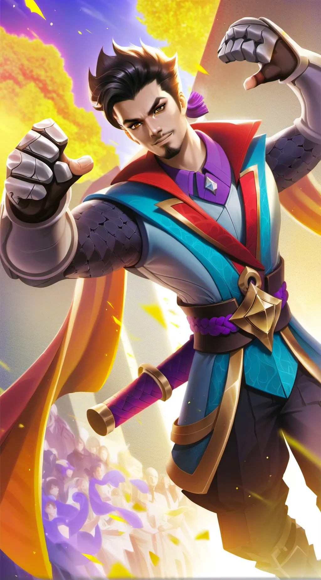 ai character: Mental hospital background