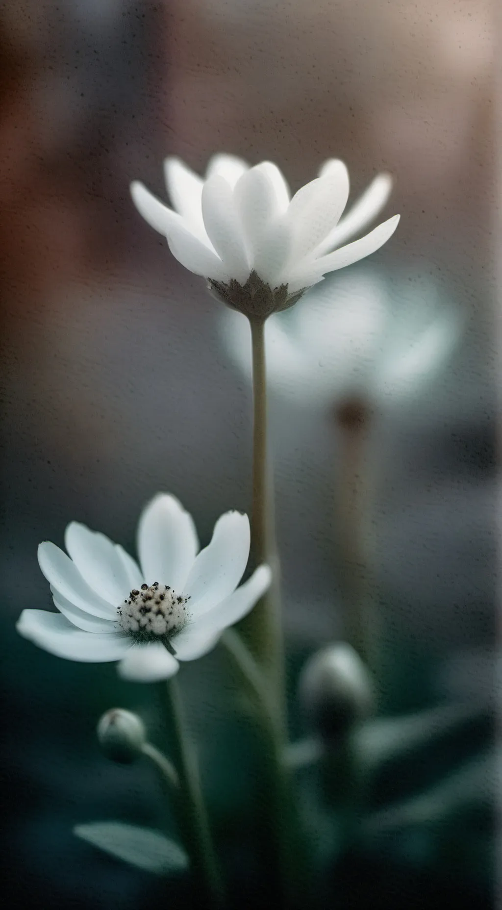 ai character: flower  background