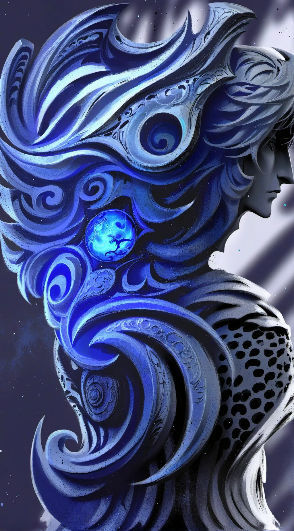 ai character: raed it background