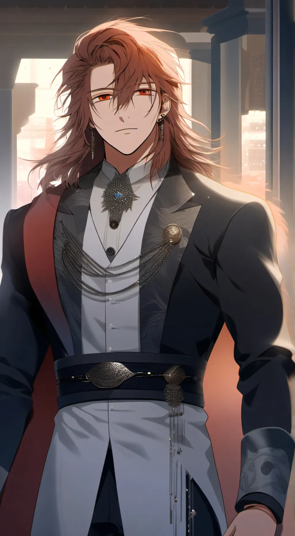 ai character: valentino  background